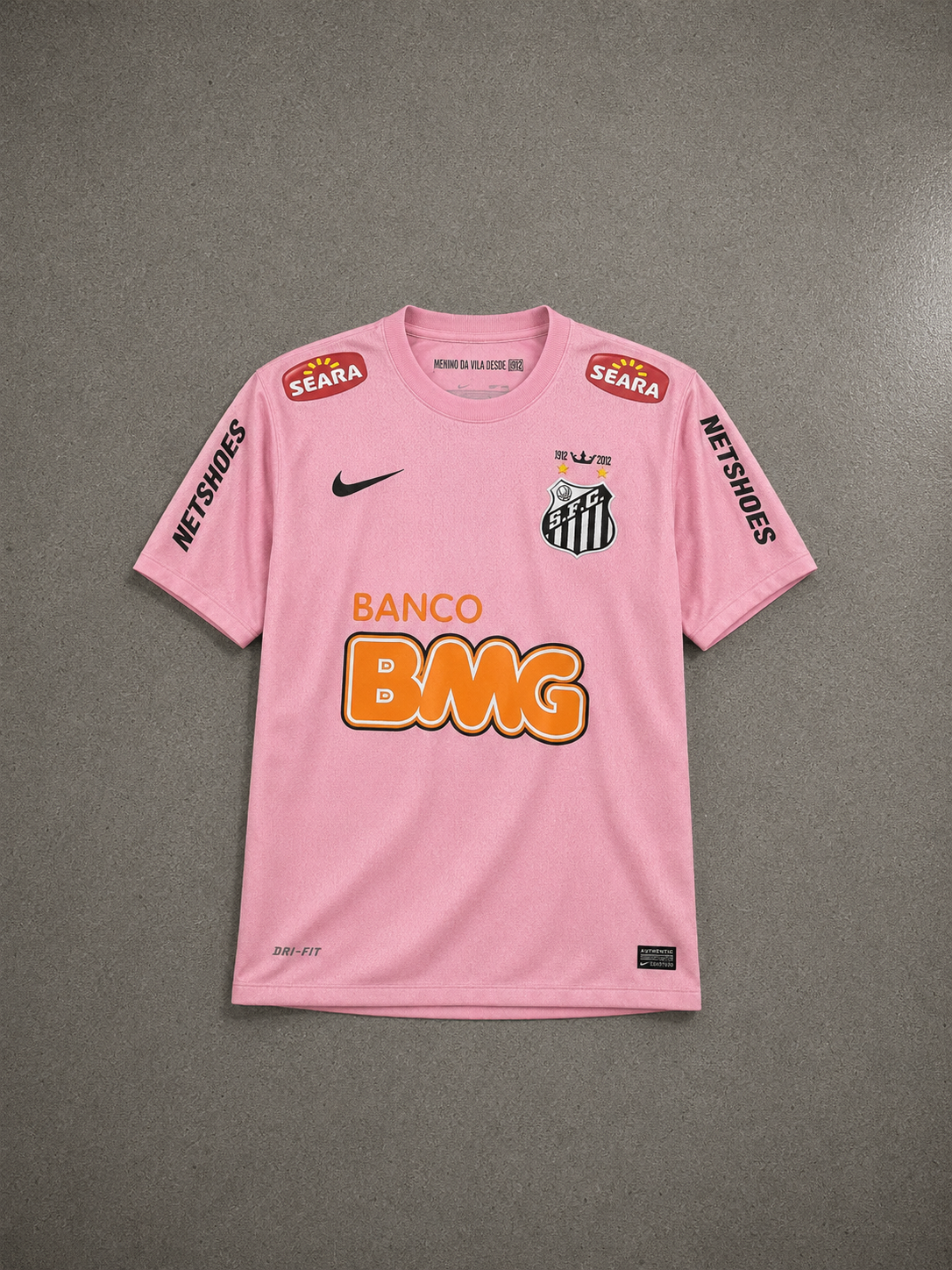 Retro Santos 2011/12 Pink Jersey