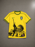 Retro Brazil x Soldier 1998 Home Jerse